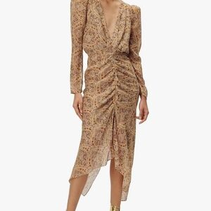 NWOT-Ronny Kobo Women's Astrid Dress 100% Silk sz XL
